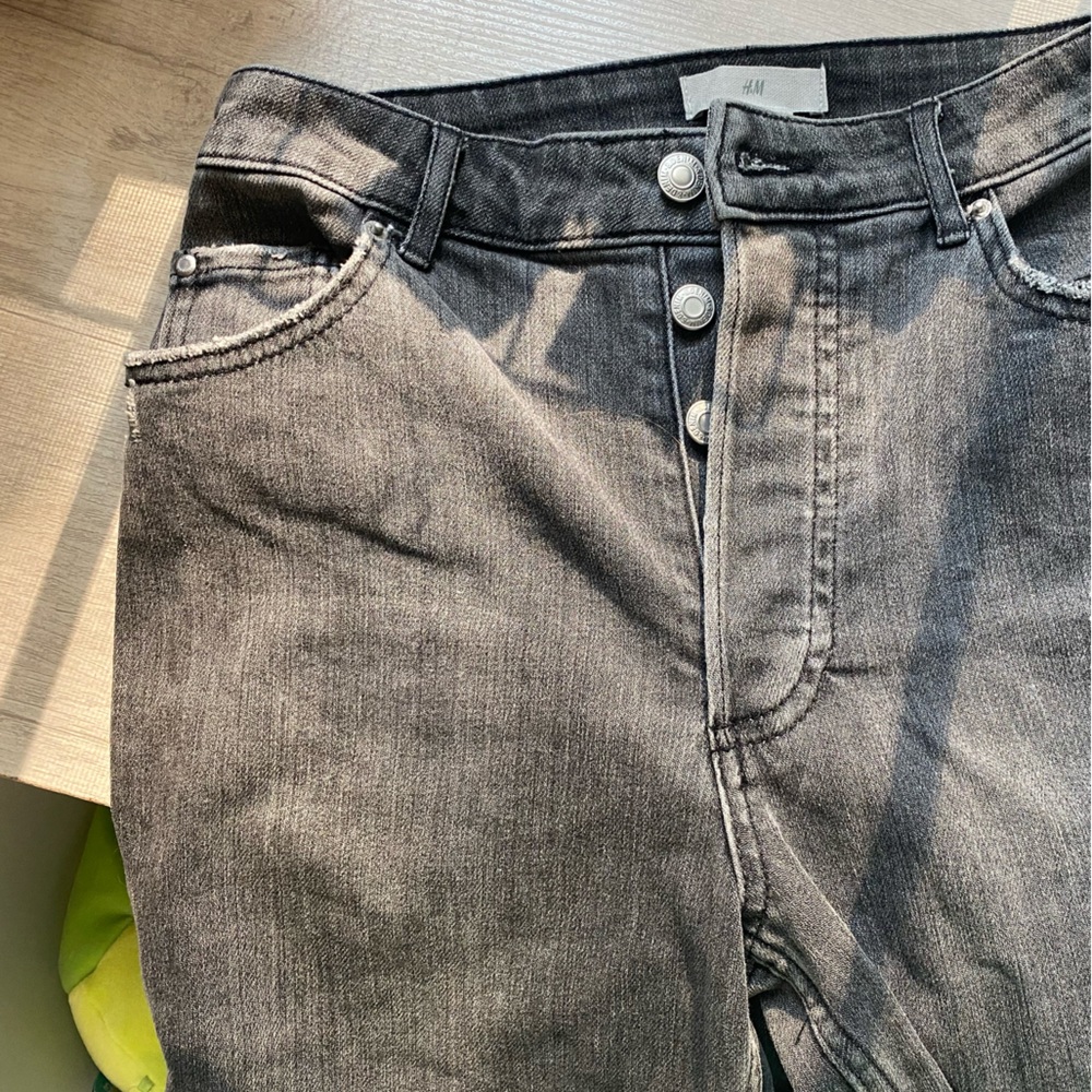 h&m grey jeans